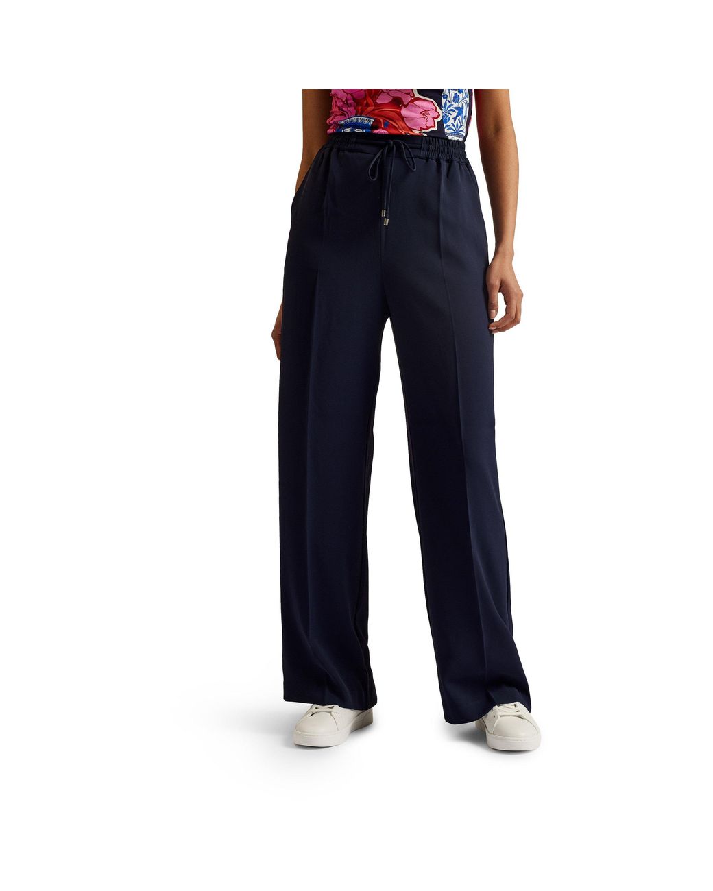 Ted Baker Blue Open Hem Fleece Joggers