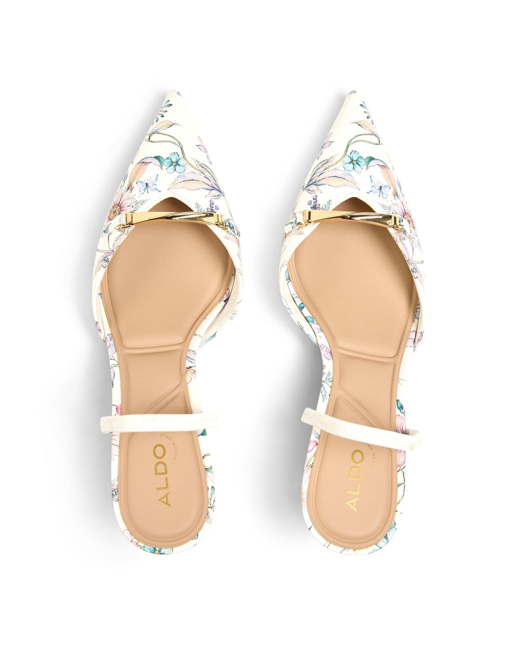 ALDO Metallic Slingbacks