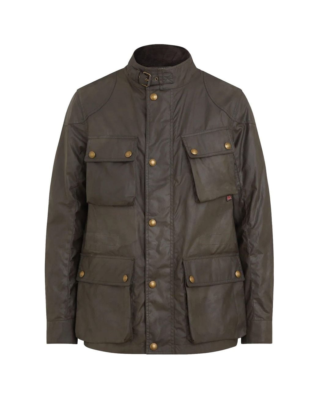 Belstaff Brown Waxed Cotton Fieldmaster Jacket