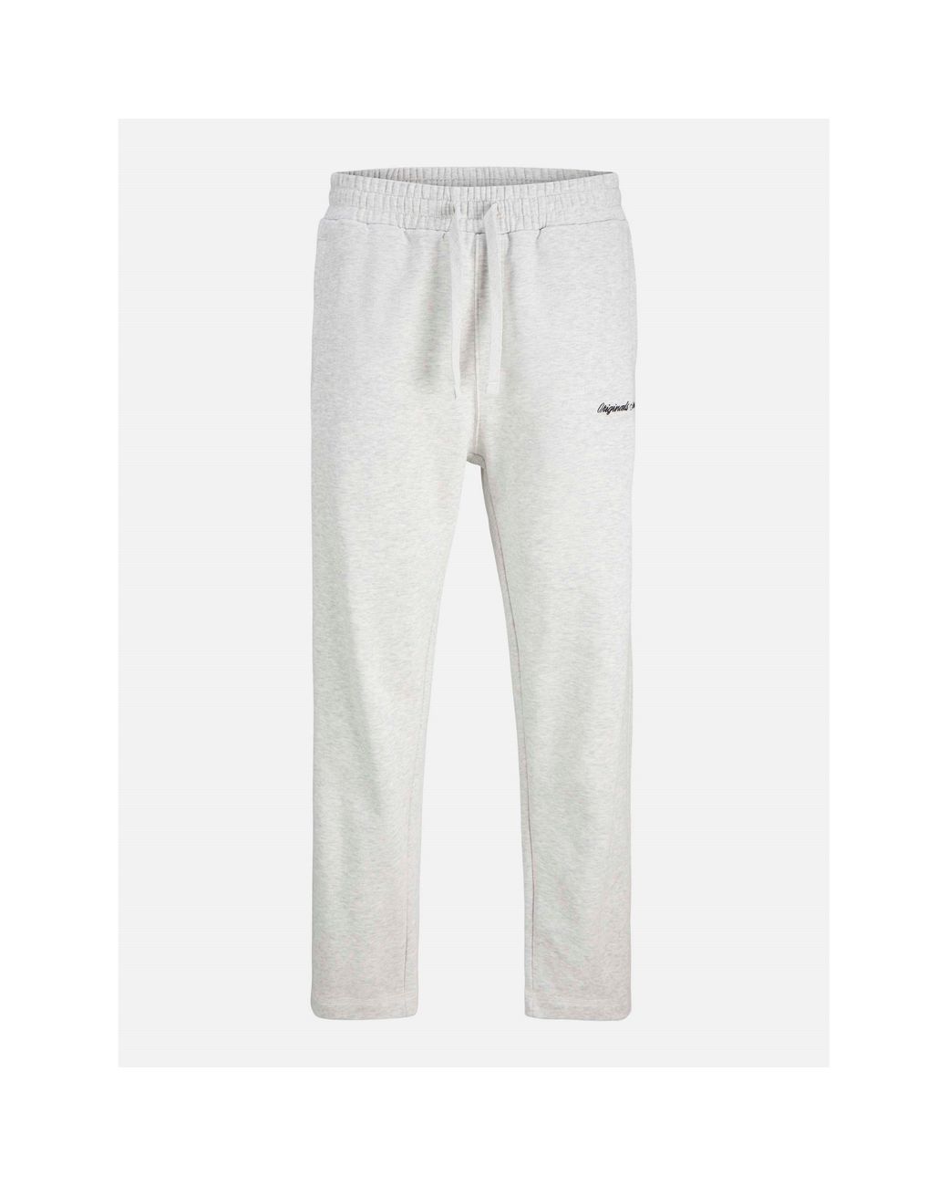 Jack & Jones White Norrebro Straight Leg Joggers for men