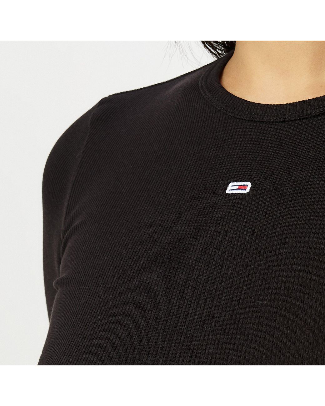 Tommy Hilfiger Black Long-sleeved T-shirt