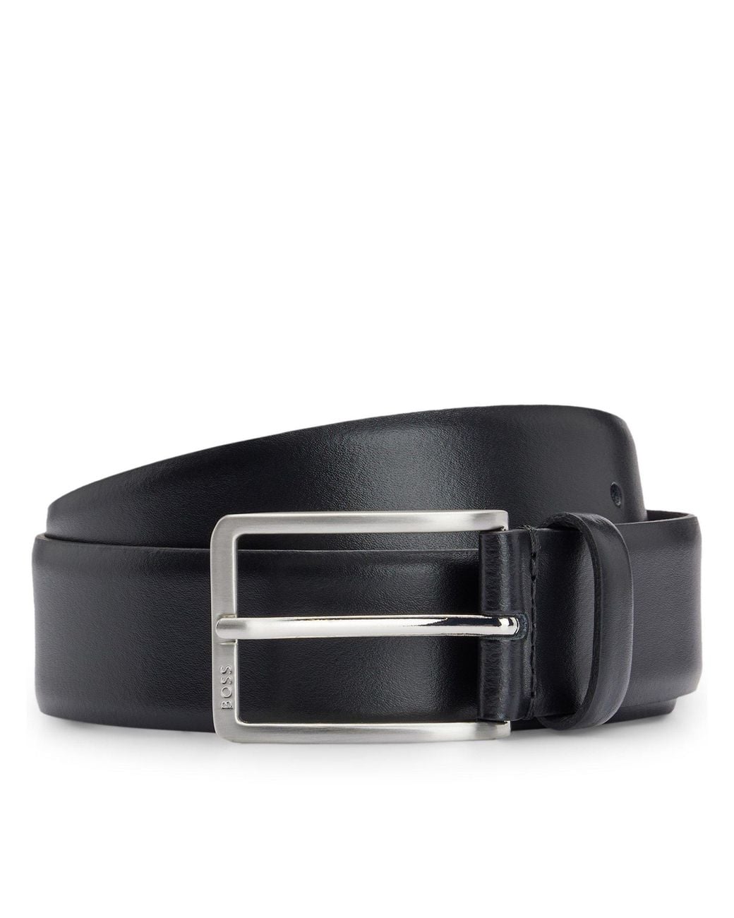 Boss Black Logo Belt for men
