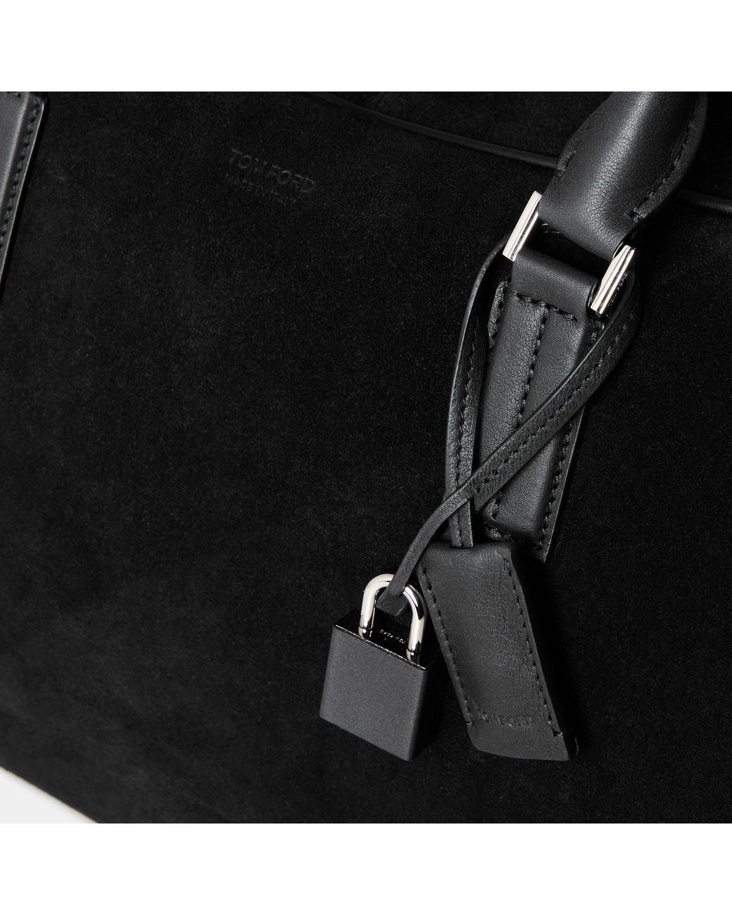 Tom Ford Black Bowling Holdall for men