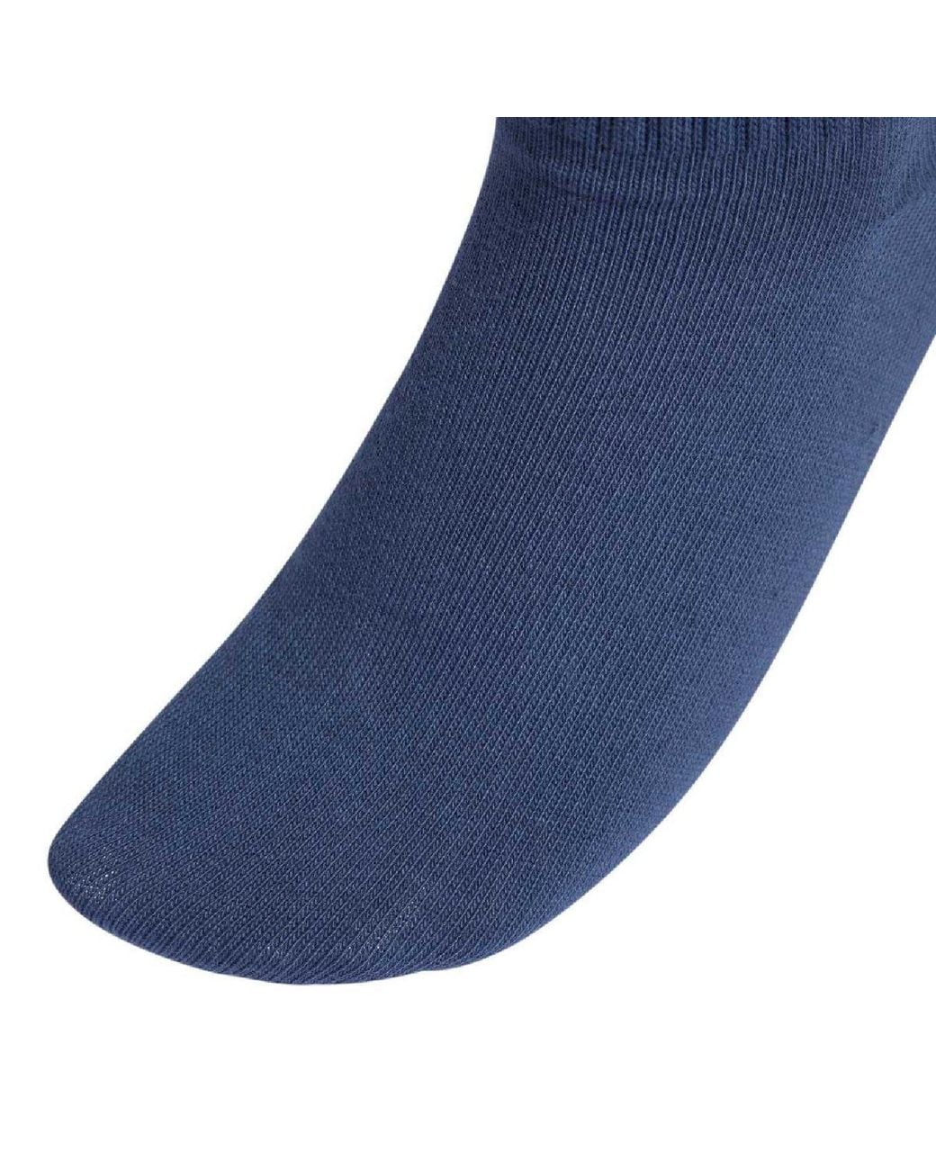 Adidas Originals Blue 3- Stripes High Crew Socks for men