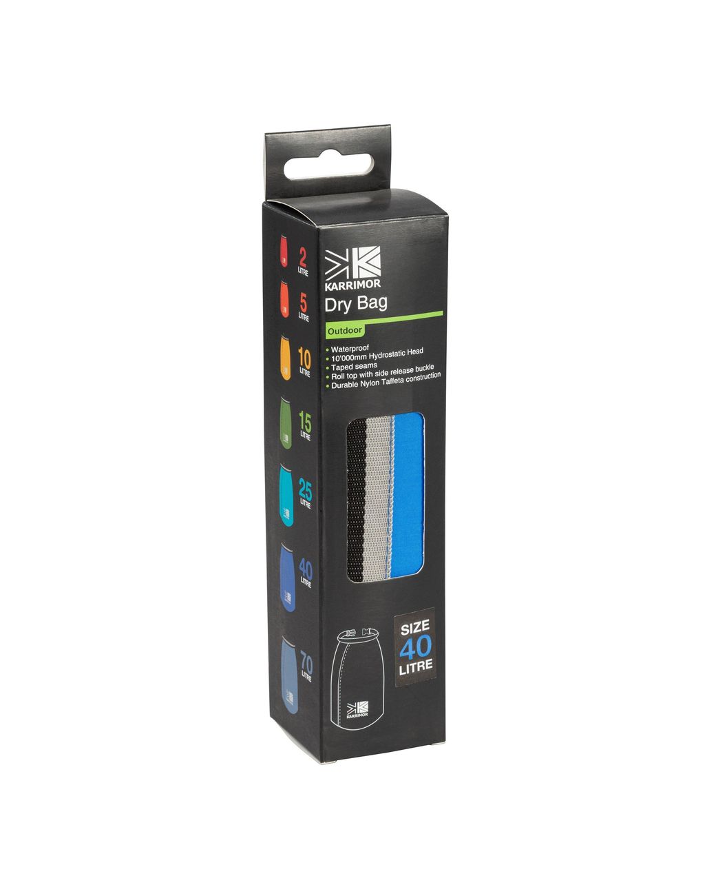 Karrimor Blue Waterproof Dry Bag for men