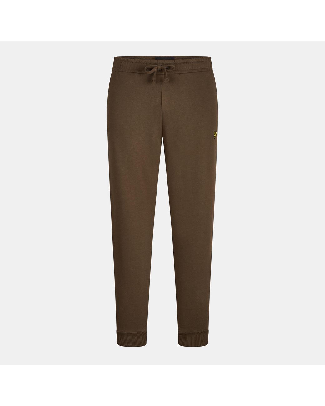 Lyle & Scott Brown Skinny Cuff Sweat Pants for men