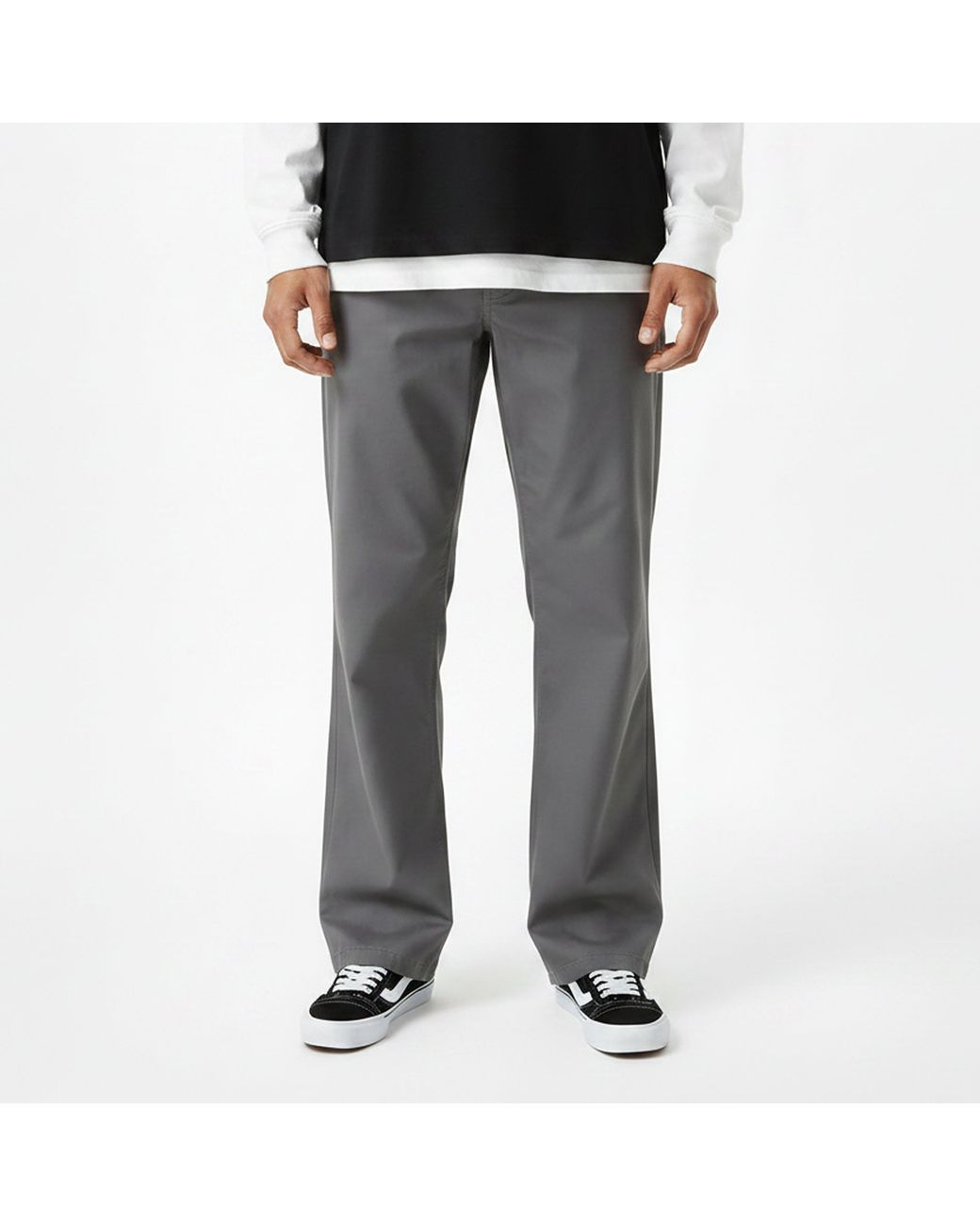 Vans Gray Authentic Strt Chino for men