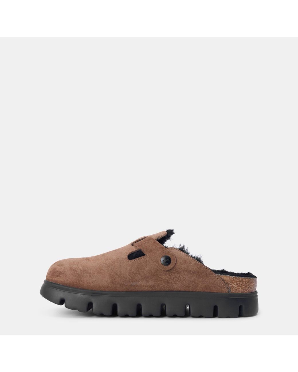 Birkenstock Brown Boston Chunky Supportive Footbed Adjustable Clogs