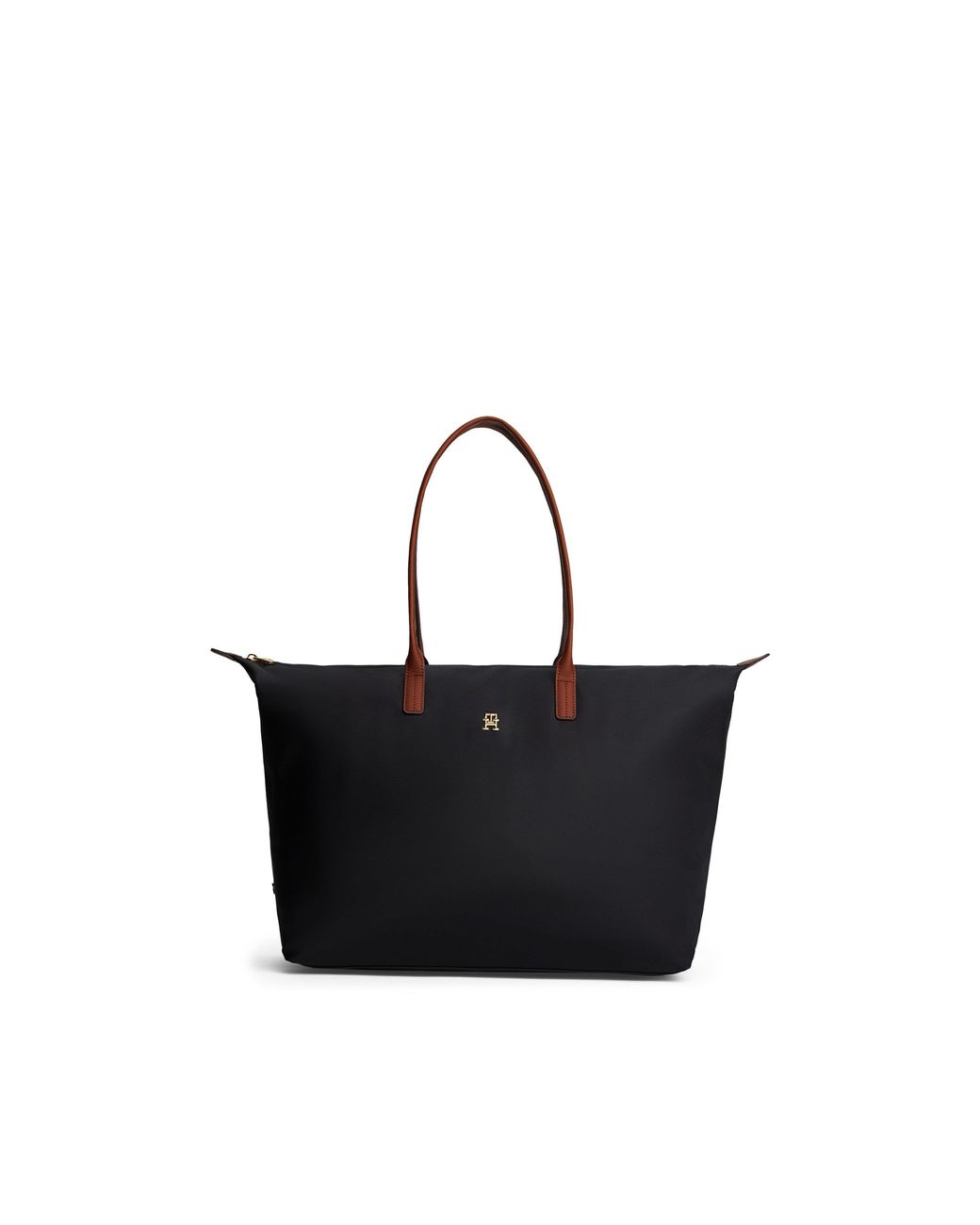 Tommy Hilfiger Black Popette Maxi Tote Bag