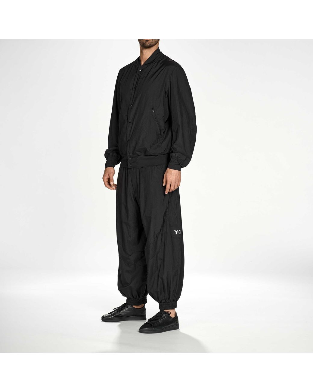 Y-3 Black Bomber Jacket for men