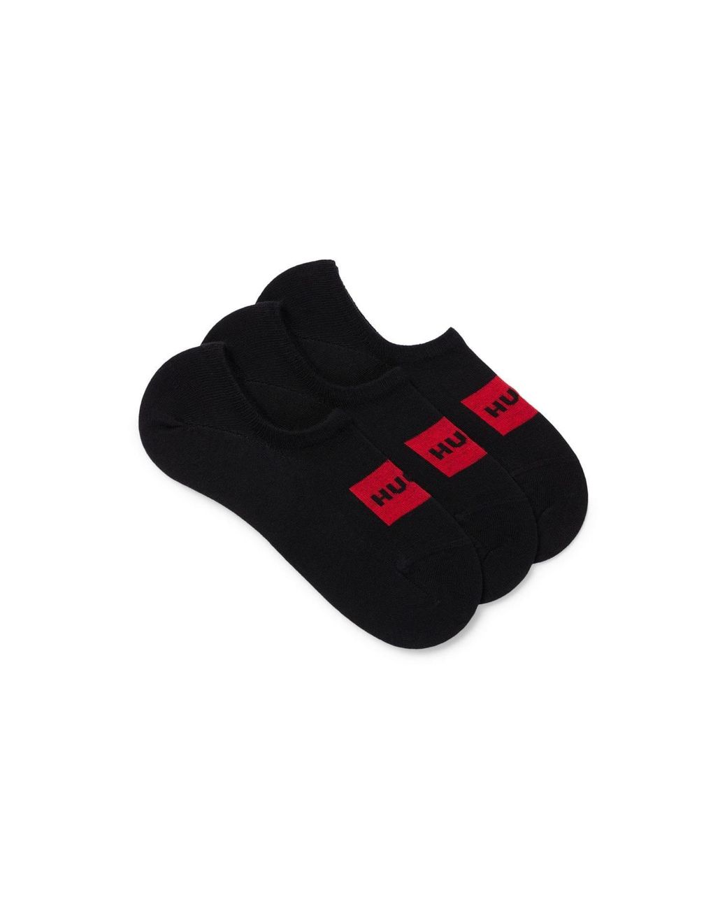 HUGO Black 3P Lc Label Cc 10251178 01 Crew Sock for men