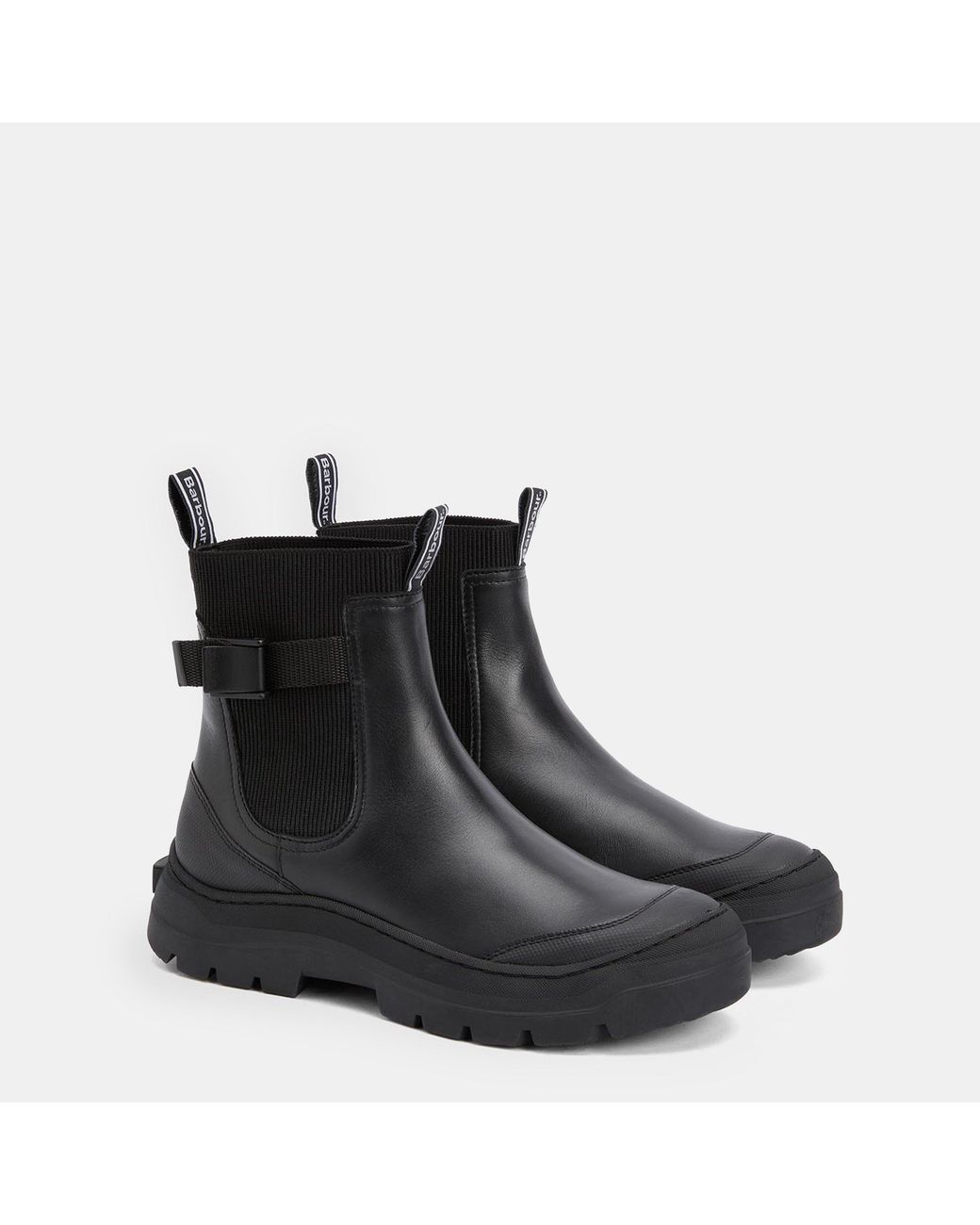 Barbour Black Klara Chelsea Boots
