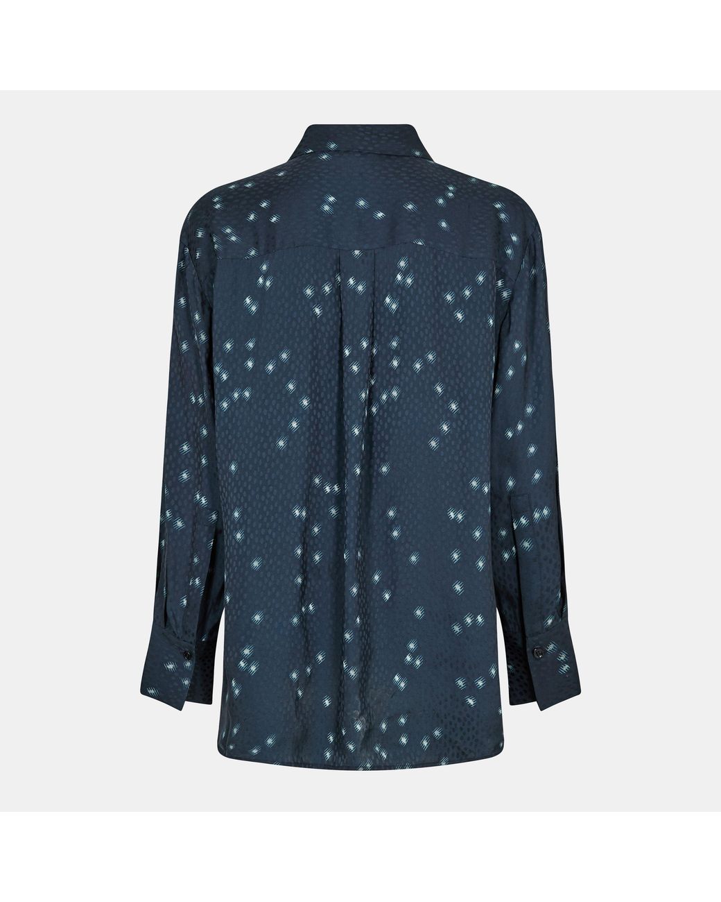 Boss Blue Long Sleeve Blouse