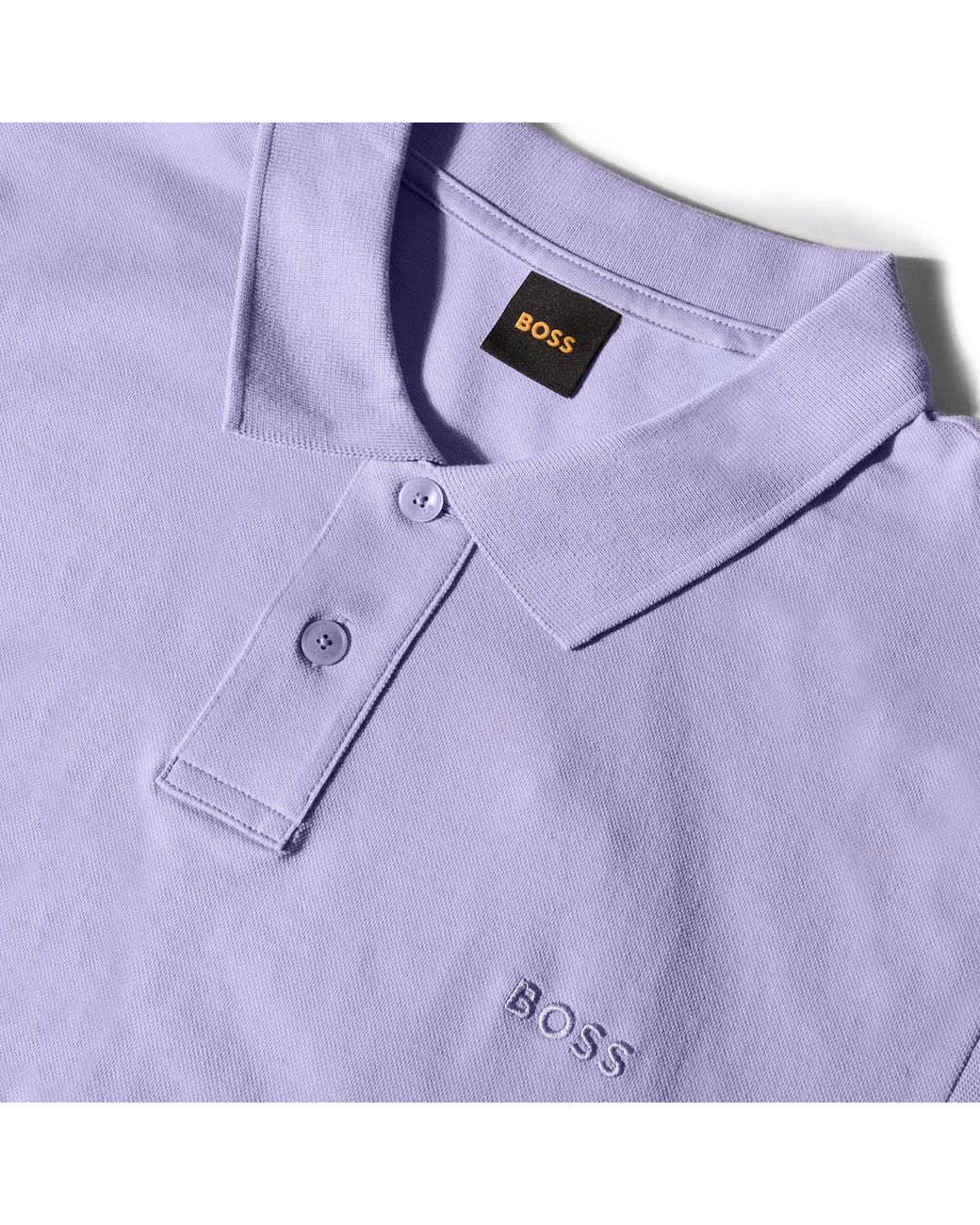 Boss Purple Passenger Premium Design Polo Shirt for men