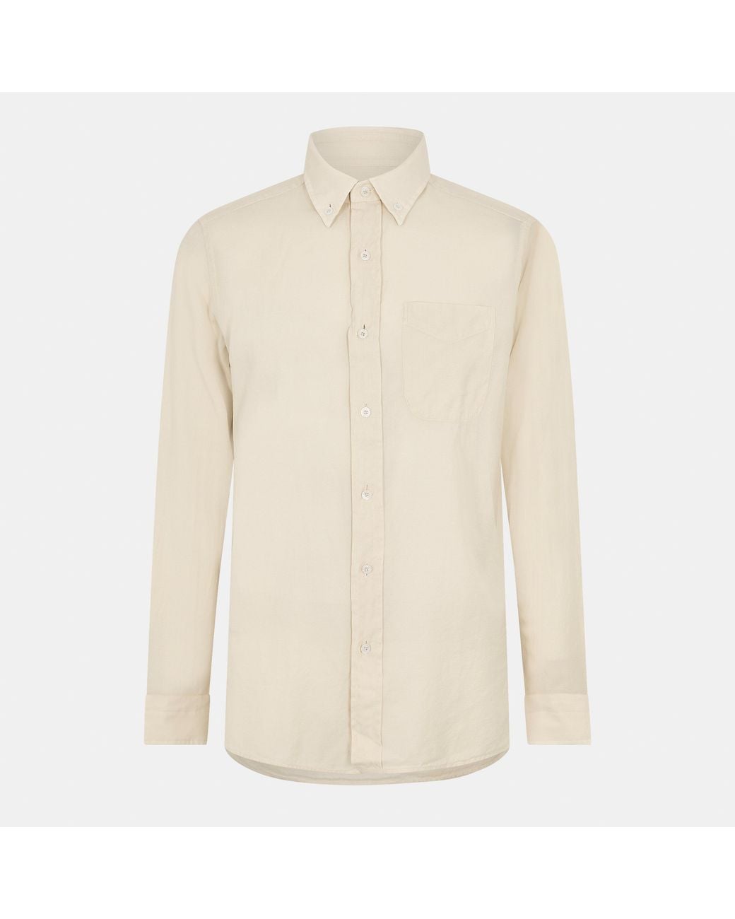 Tom Ford White Long Sleeve T-Shirt for men