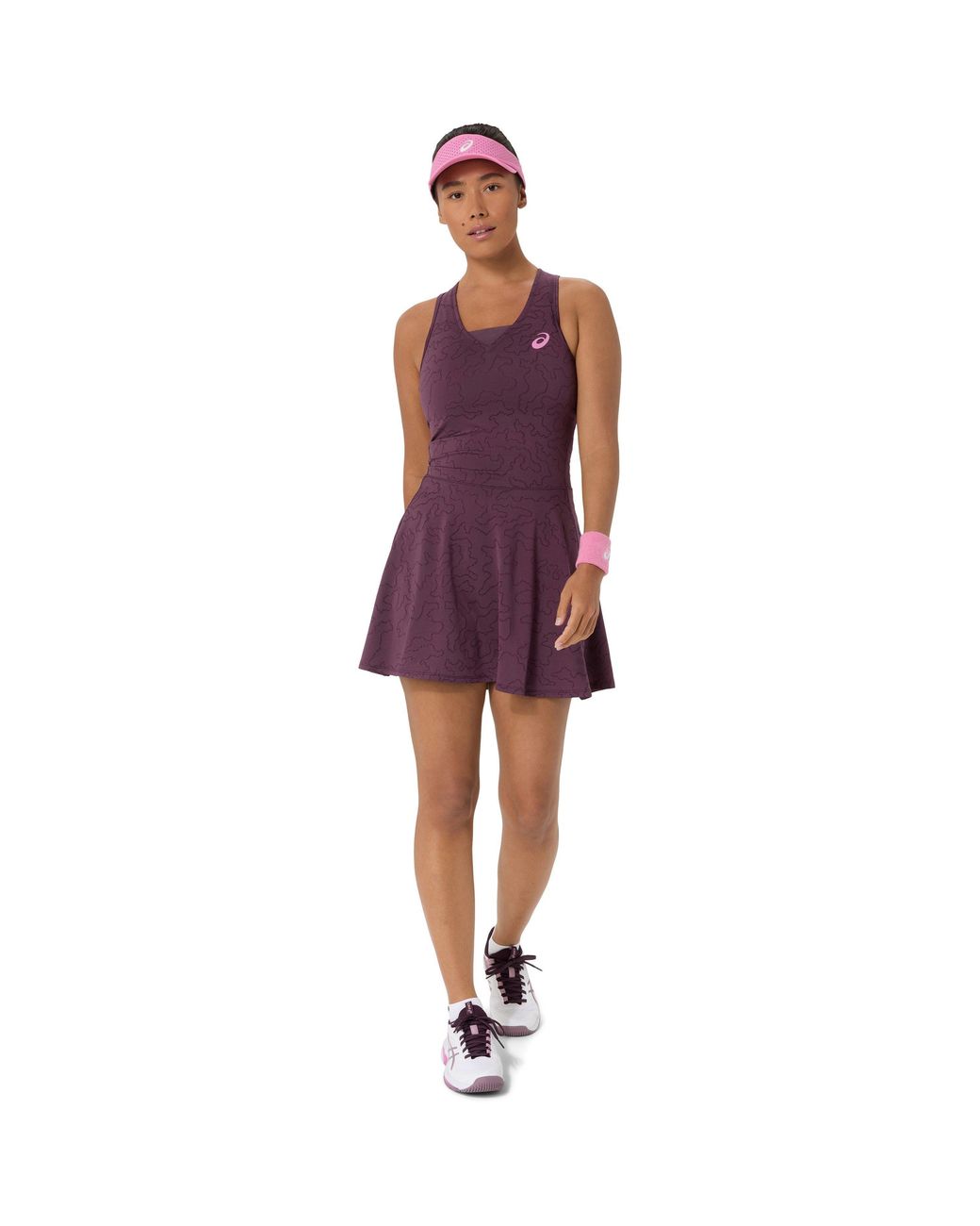 Asics Purple Match Tennis Dress
