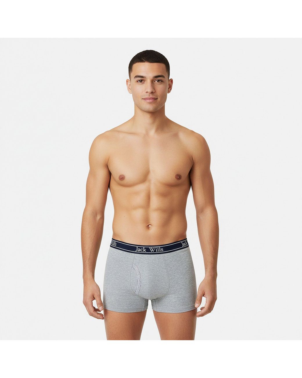Jack Wills Blue Jw Daundley Boxers 3 Pack for men