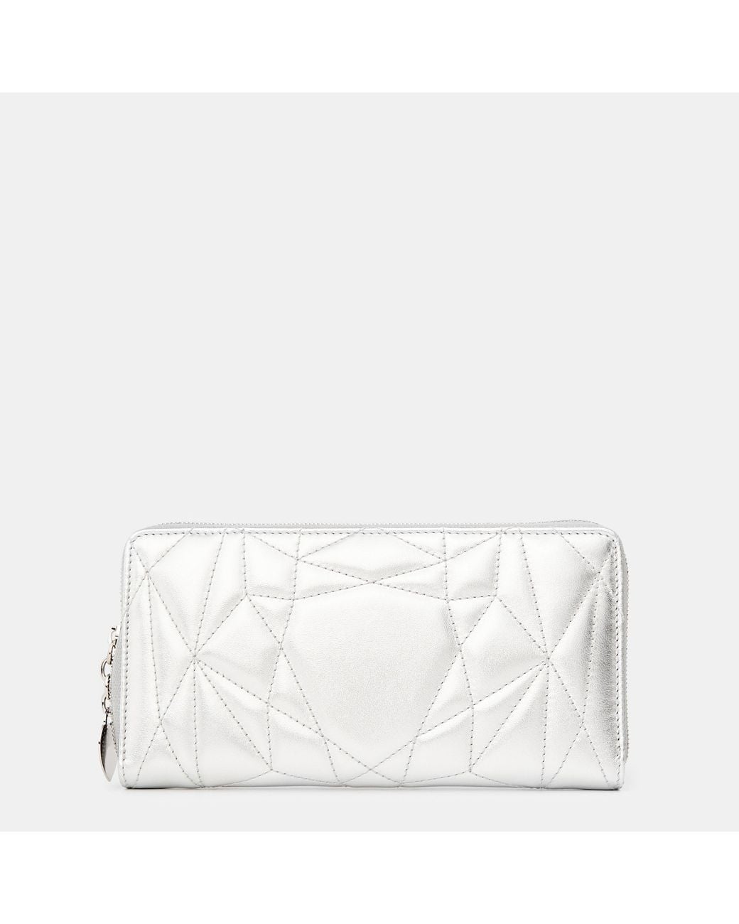 Tiffany & Co White Pad Zipped Coin Purse