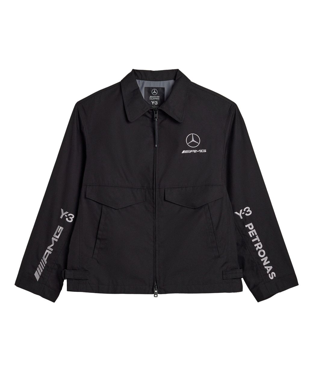 Y-3 Black Mercedes Wolf Jacket for men