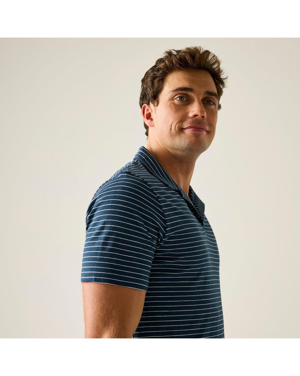 Regatta Blue Hadvo Breathable Polo Shirt for men
