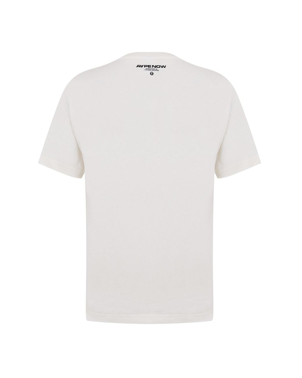 Aape White Logo Patch T-shirt for men