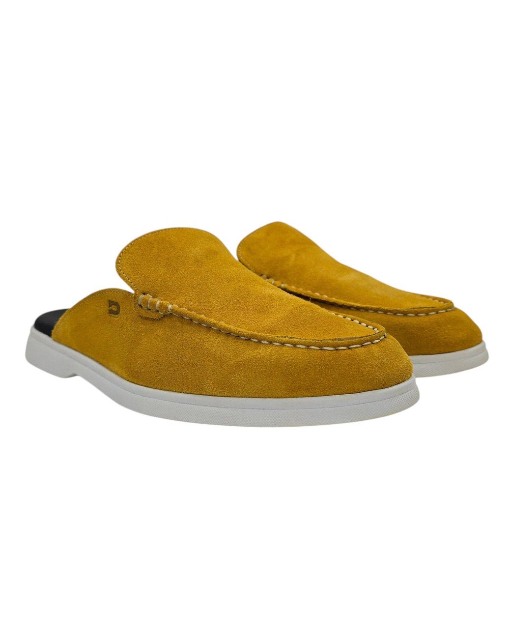 Deakins Brown Deaks Antonelli Flat Mules for men