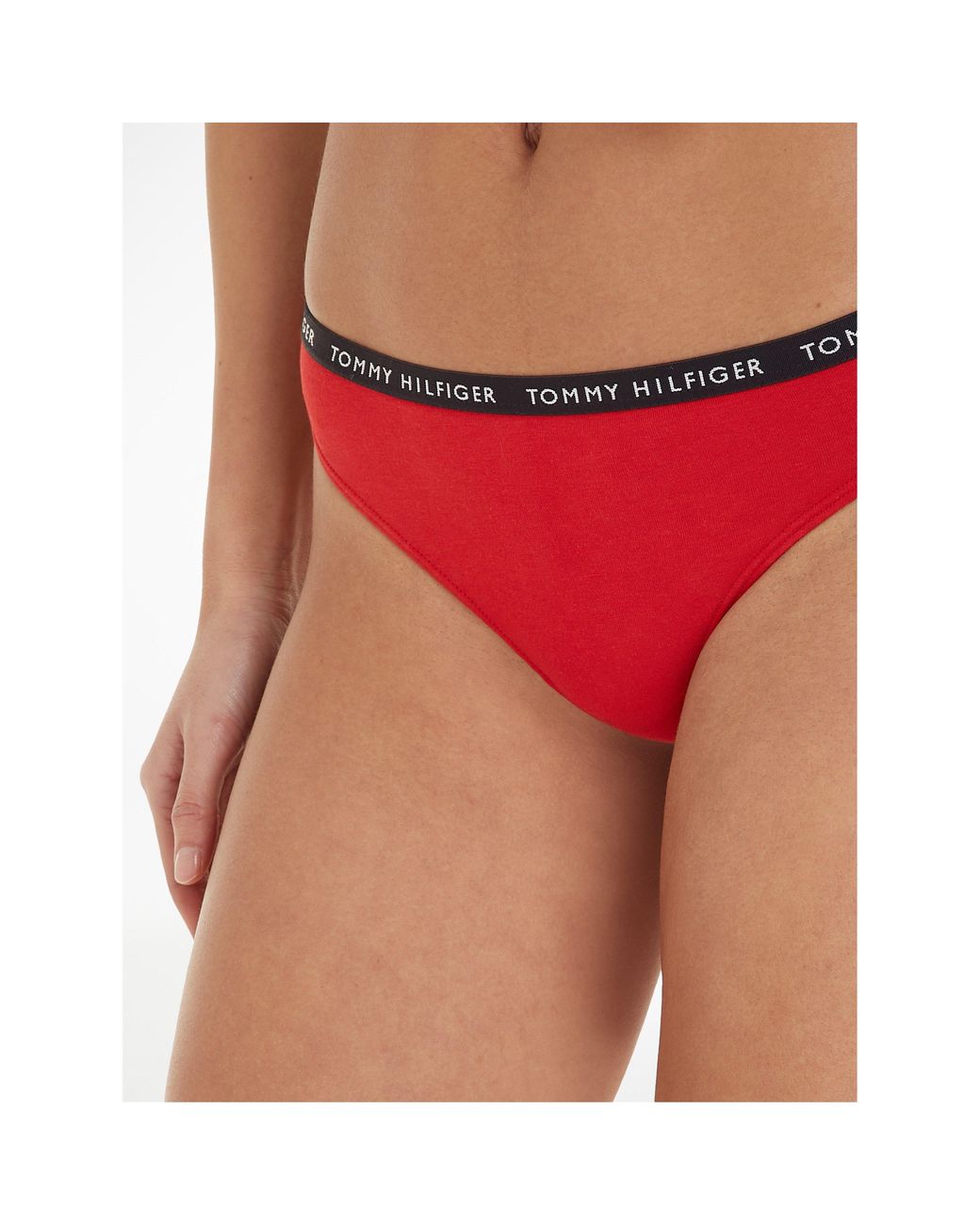Tommy Hilfiger Blue Tommy Bodywear 3 Pack Thong Briefs