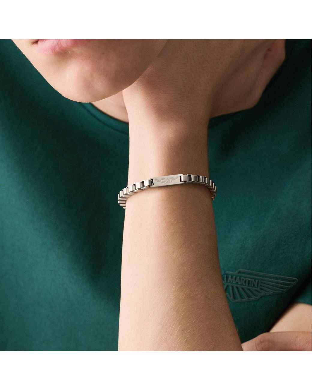 Aston Martin Metallic Bracelet for men