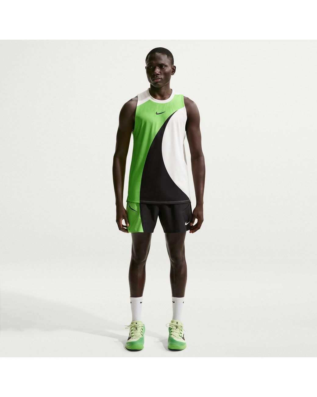 Nike Green Court Slam Dri-Fit Adv Tank Top for men