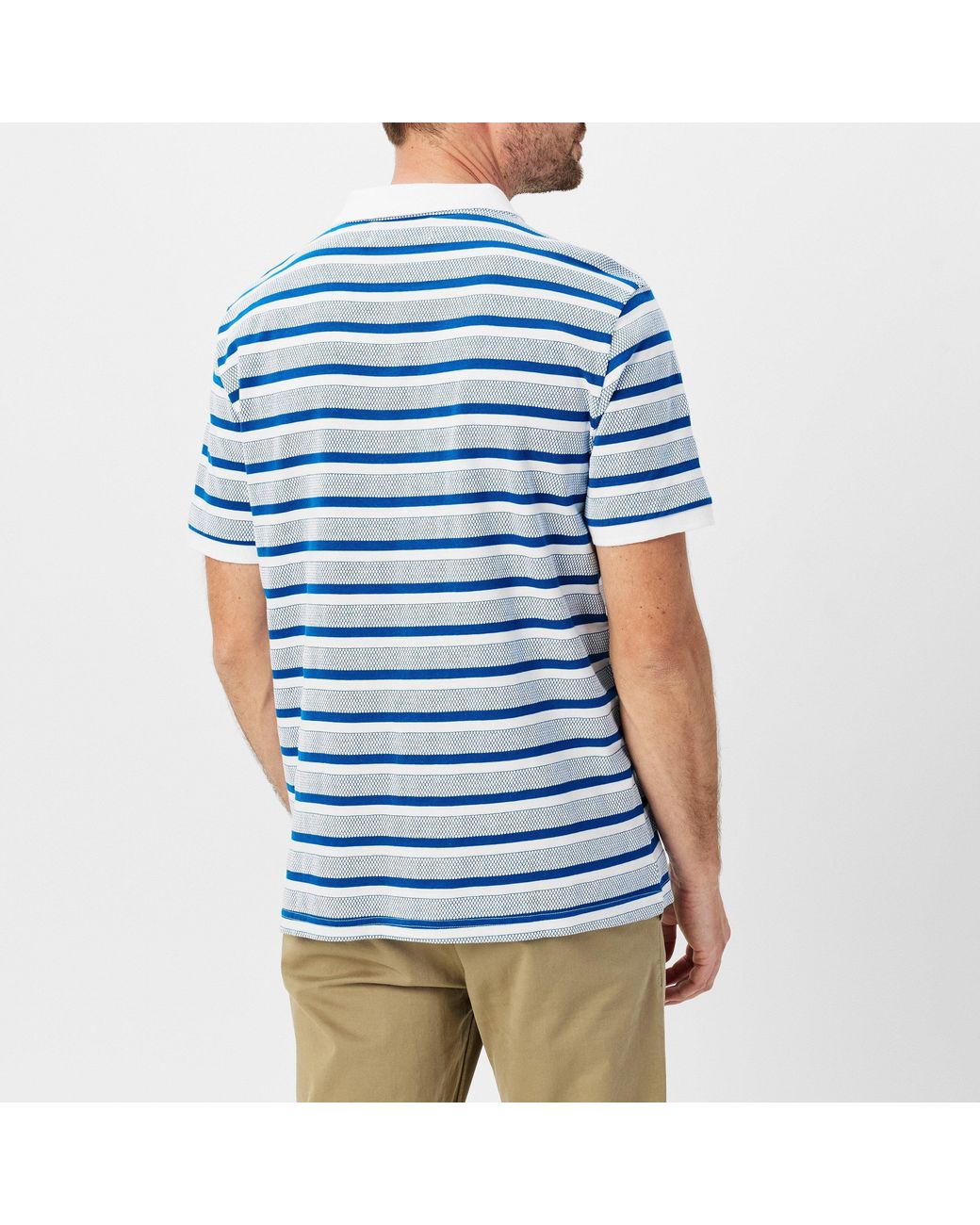 Original Penguin Blue Bbl Stp Regular Fit Polo Shirt for men