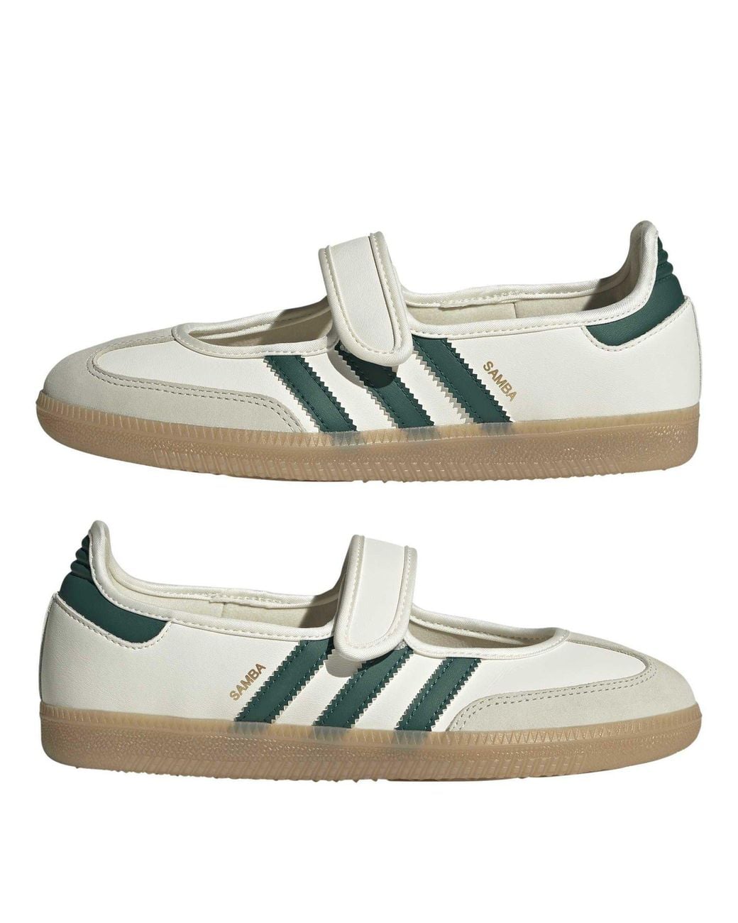 Adidas Originals Green Samba Jane Low-Top Trainers