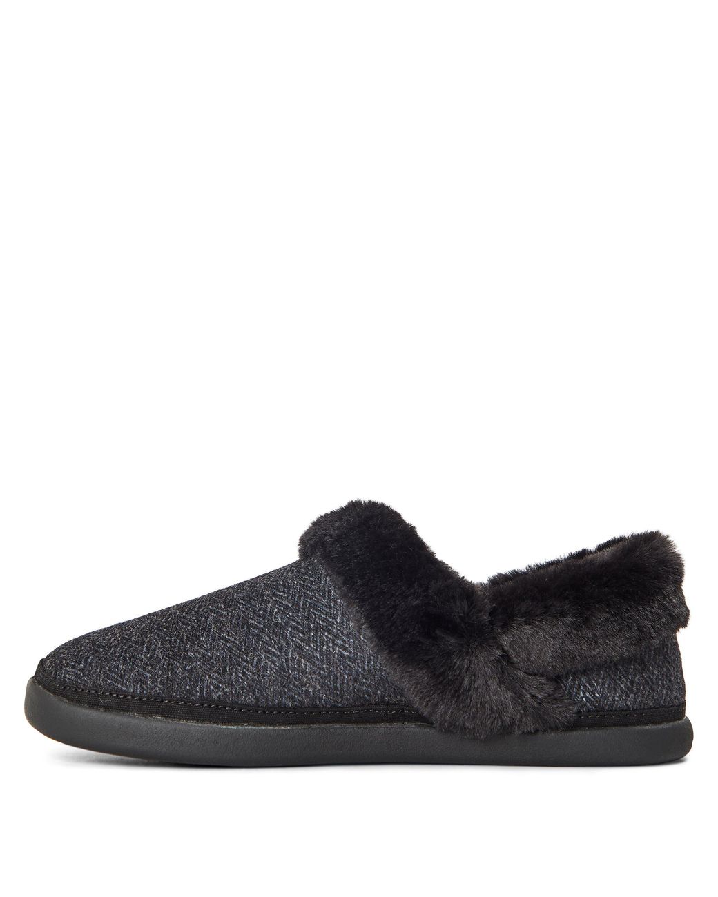 TOMS Black Krystal Mule Sandal