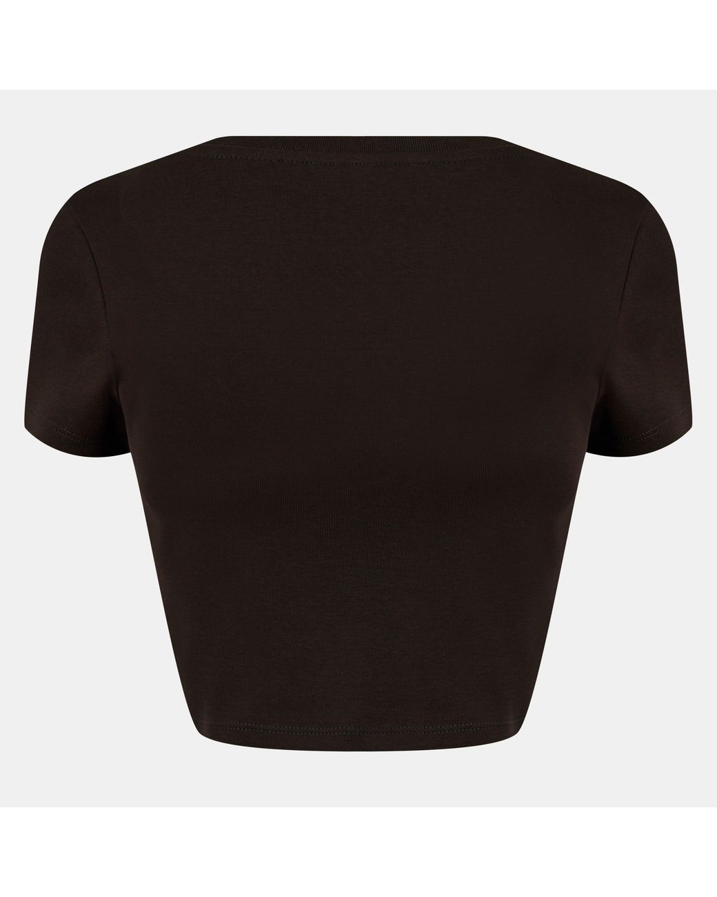 Jack Wills Black Cropped Baby T-Shirt