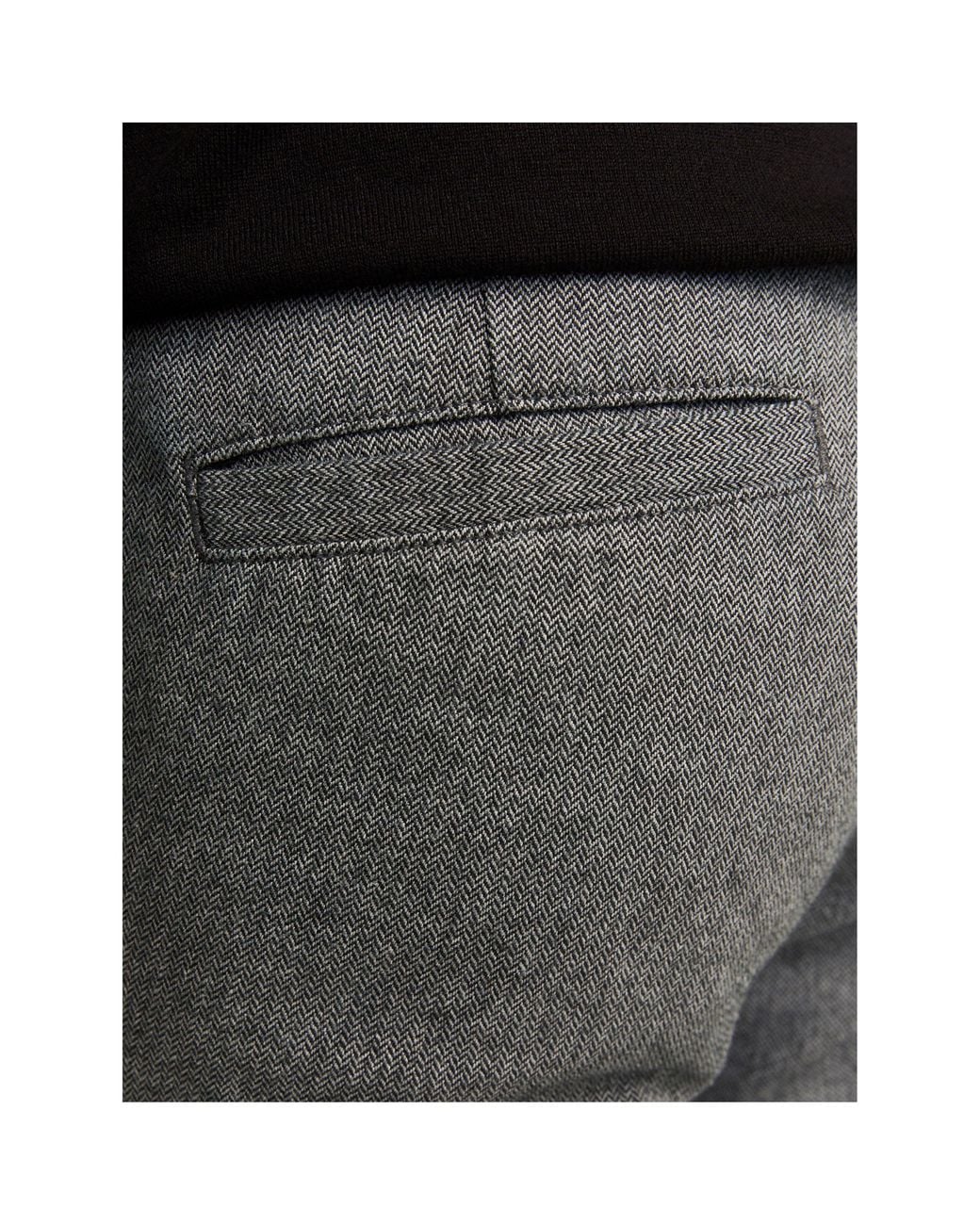 Jack & Jones Gray Henry Chinos for men