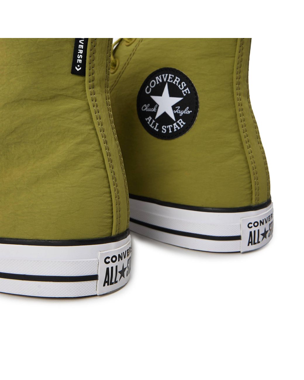 Converse Green Canvas High-Top Trainers for men