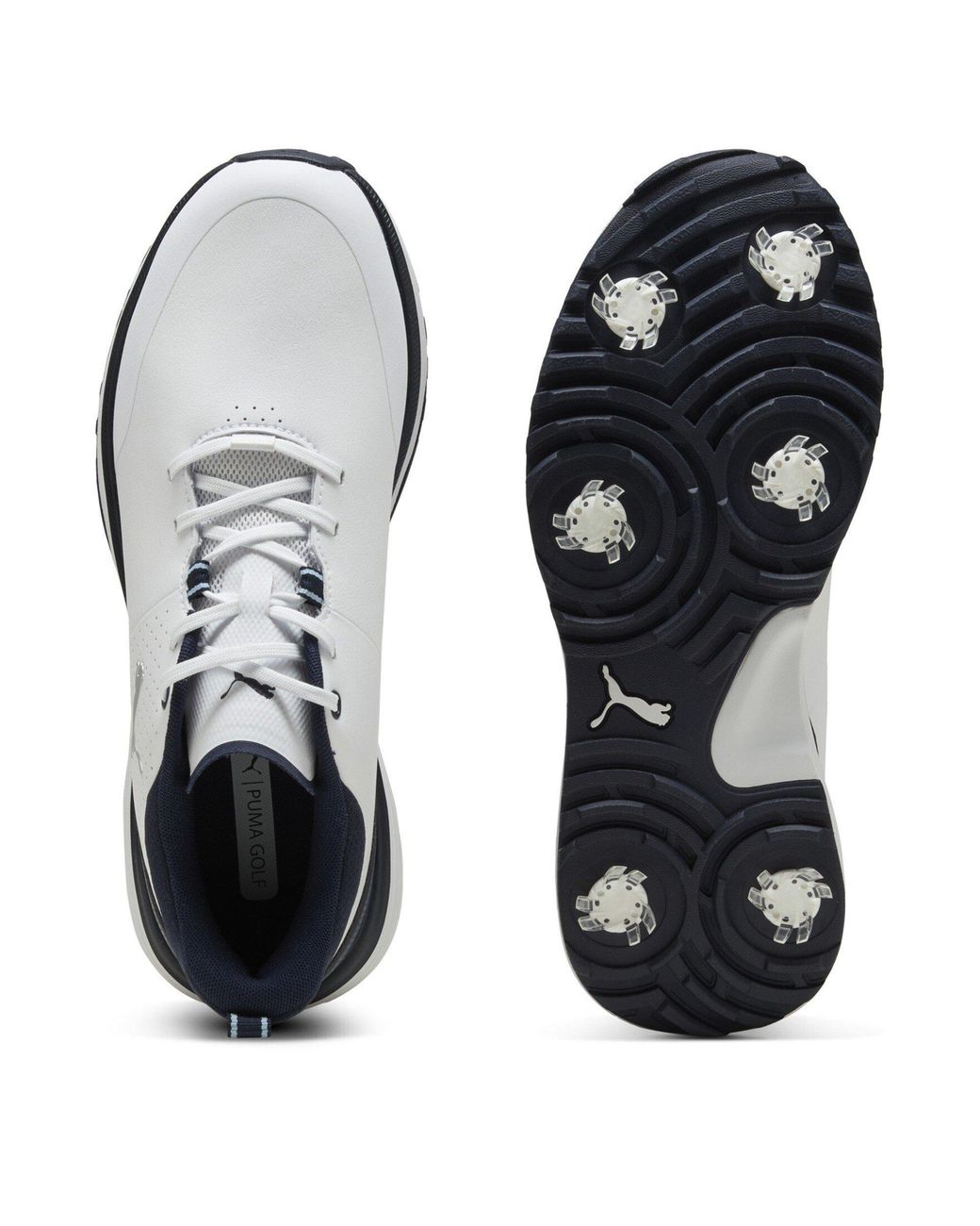 PUMA White Fusion Grip St Spiked Golf Shoes for men