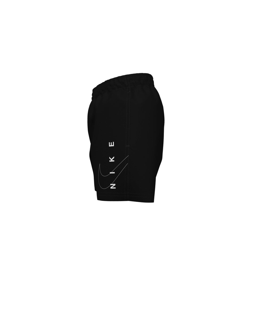 Nike Black 4" Volley Swim Shorts for men