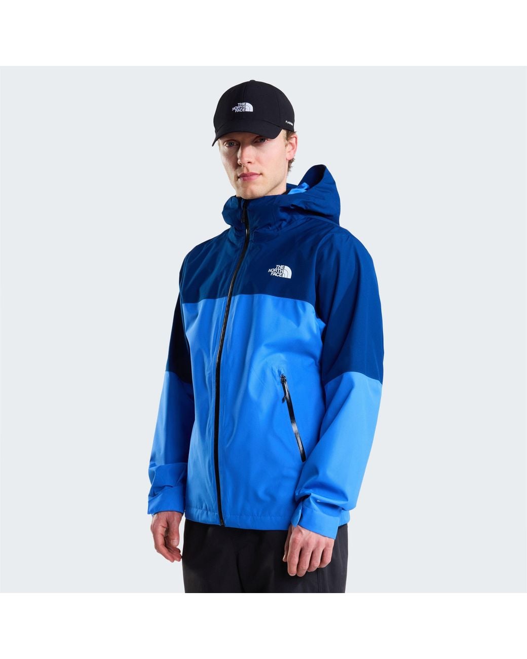 The North Face Blue Lightning Tnf Outdoor Zip-In Waterproof Jacket for men