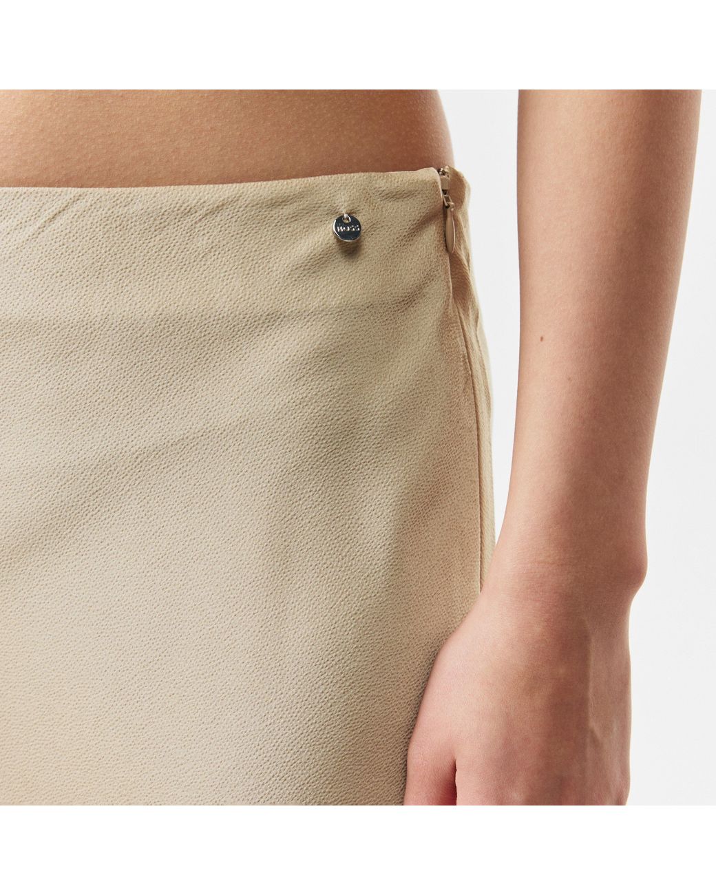 Boss Natural C Visos Tailored Pencil Midi Skirt