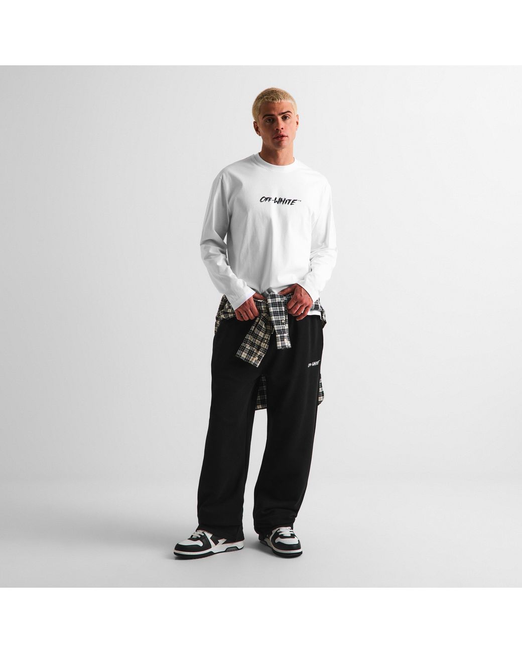 Off-White c/o Virgil Abloh White Off Long Sleeve T Shirt for men