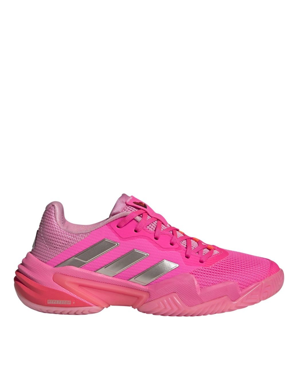 Adidas Pink Barricade 13 Tennis Shoes