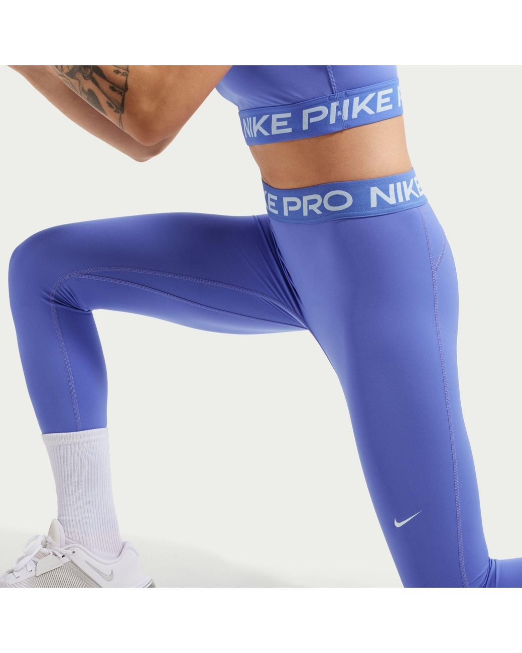 Nike Blue Performance Gym Legging