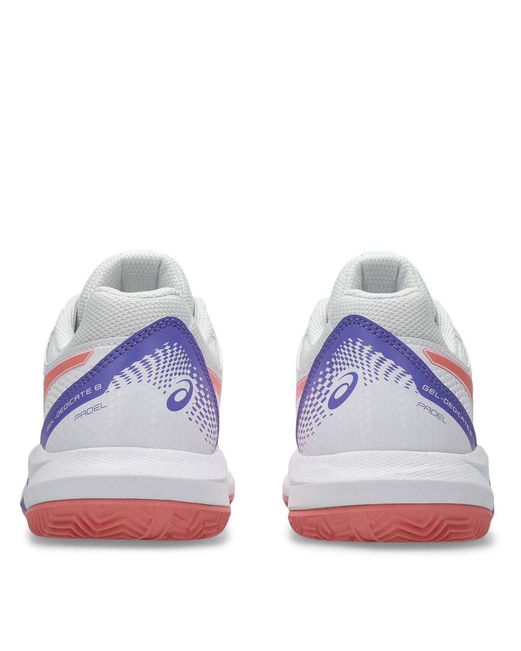 Asics White Gel-Dedicate 8 Padel