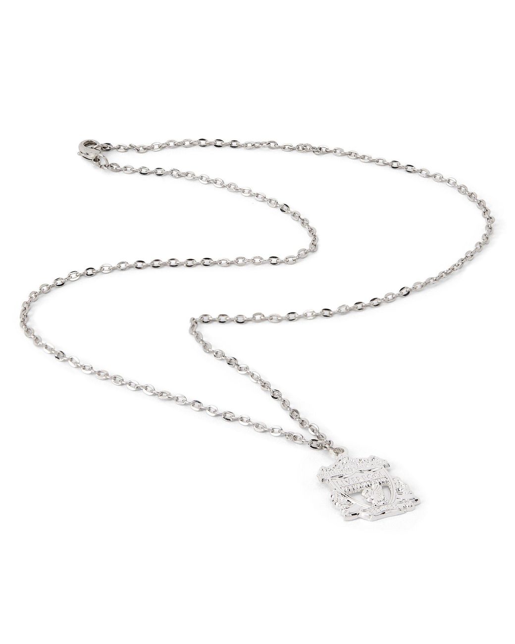 Team White Officially Licensed Plated Pendant And Chain
