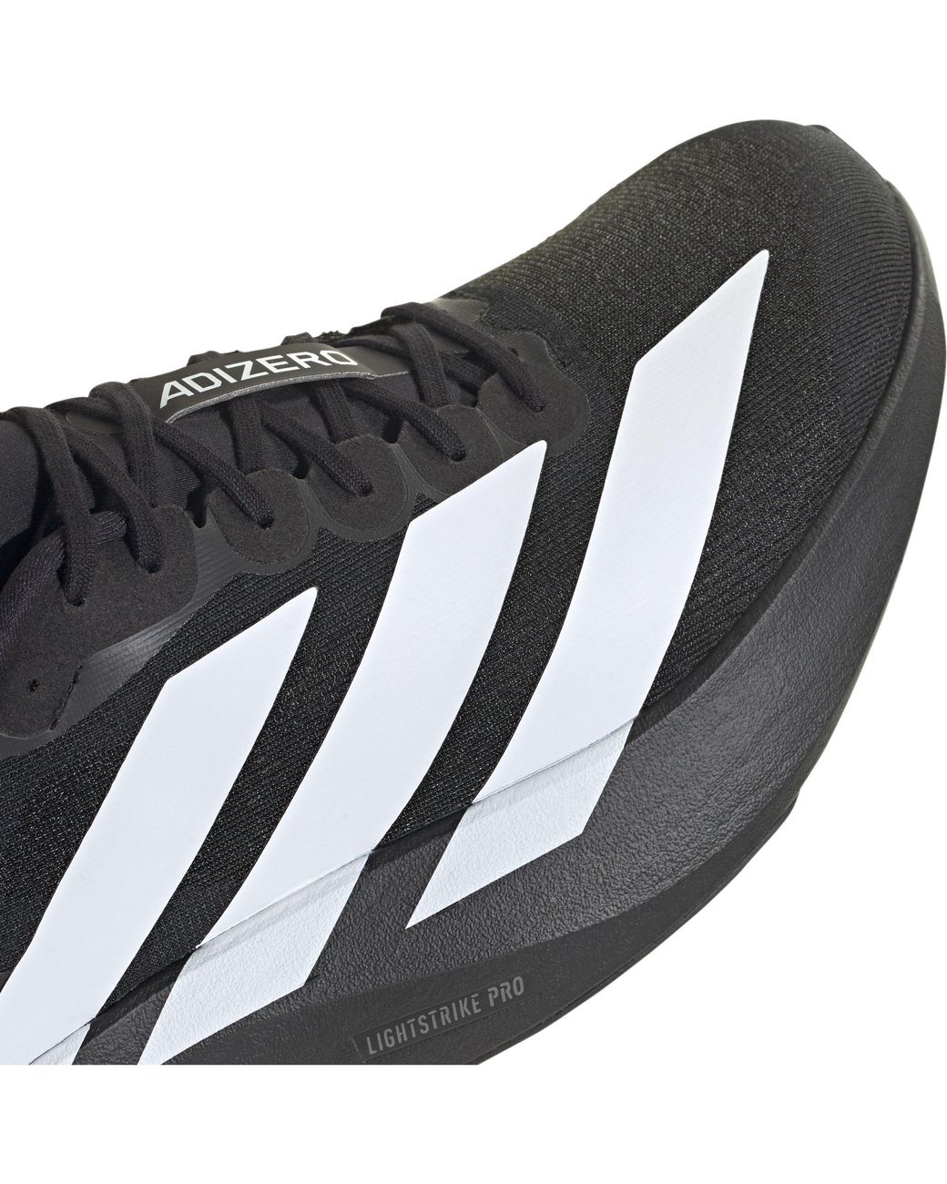 Adidas Black Adizero Evo Sl Shoes for men