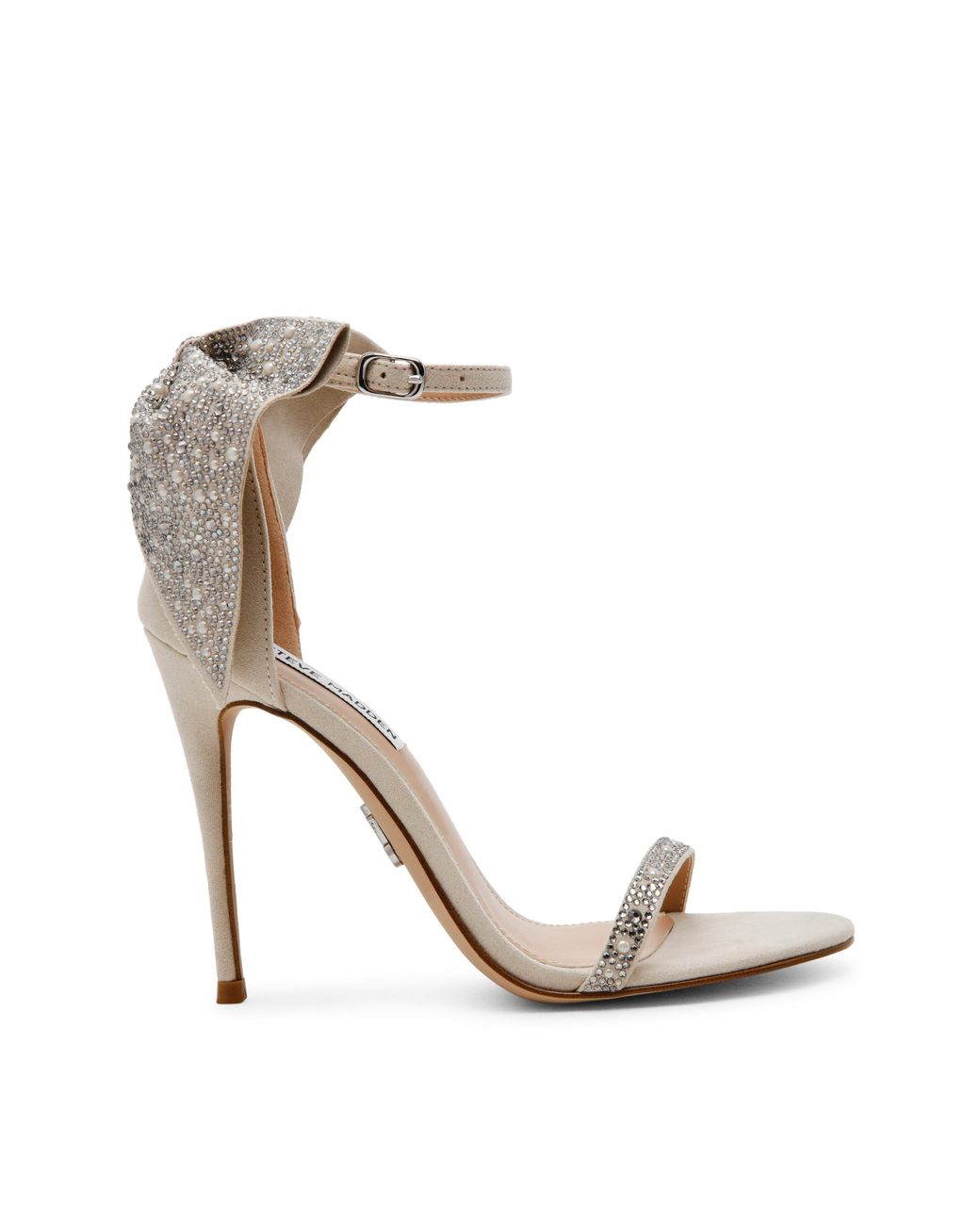 Steve Madden White Heeled Sandals