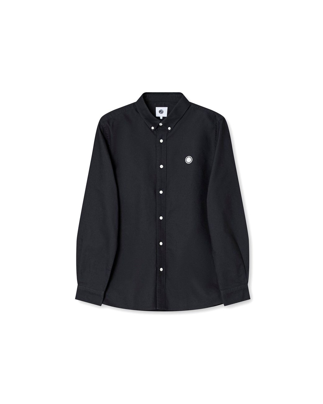 Pretty Green Blue Pg Ls Oxford Shirt Sn00 for men