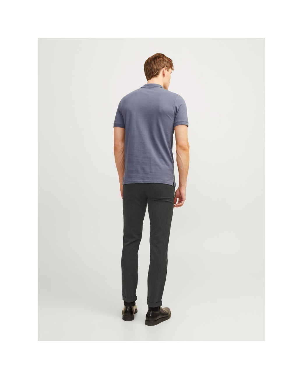 Jack & Jones Gray Connor Chino Trouser for men