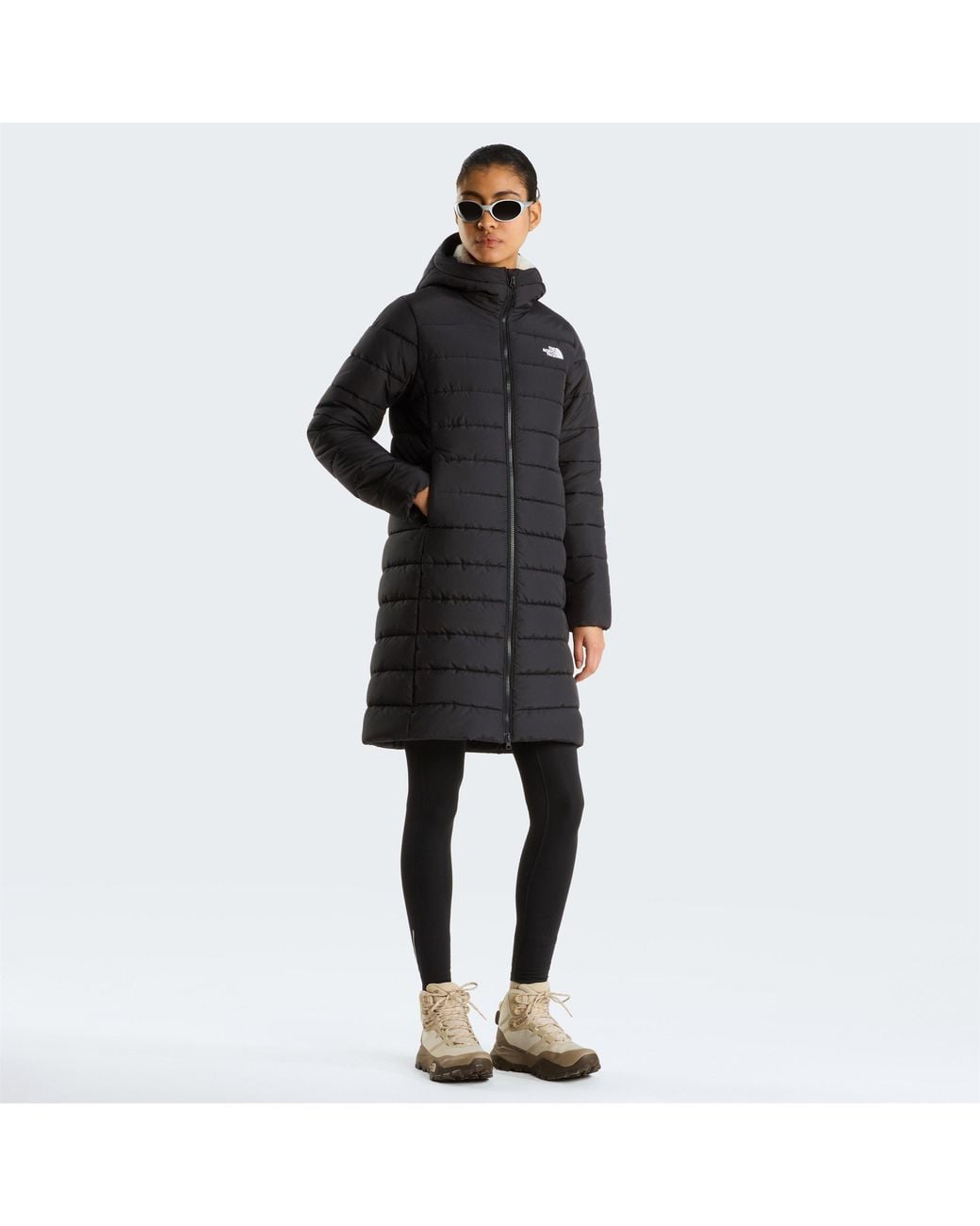 The North Face Black Aconcagua Insulated Weather-Resistant Parka