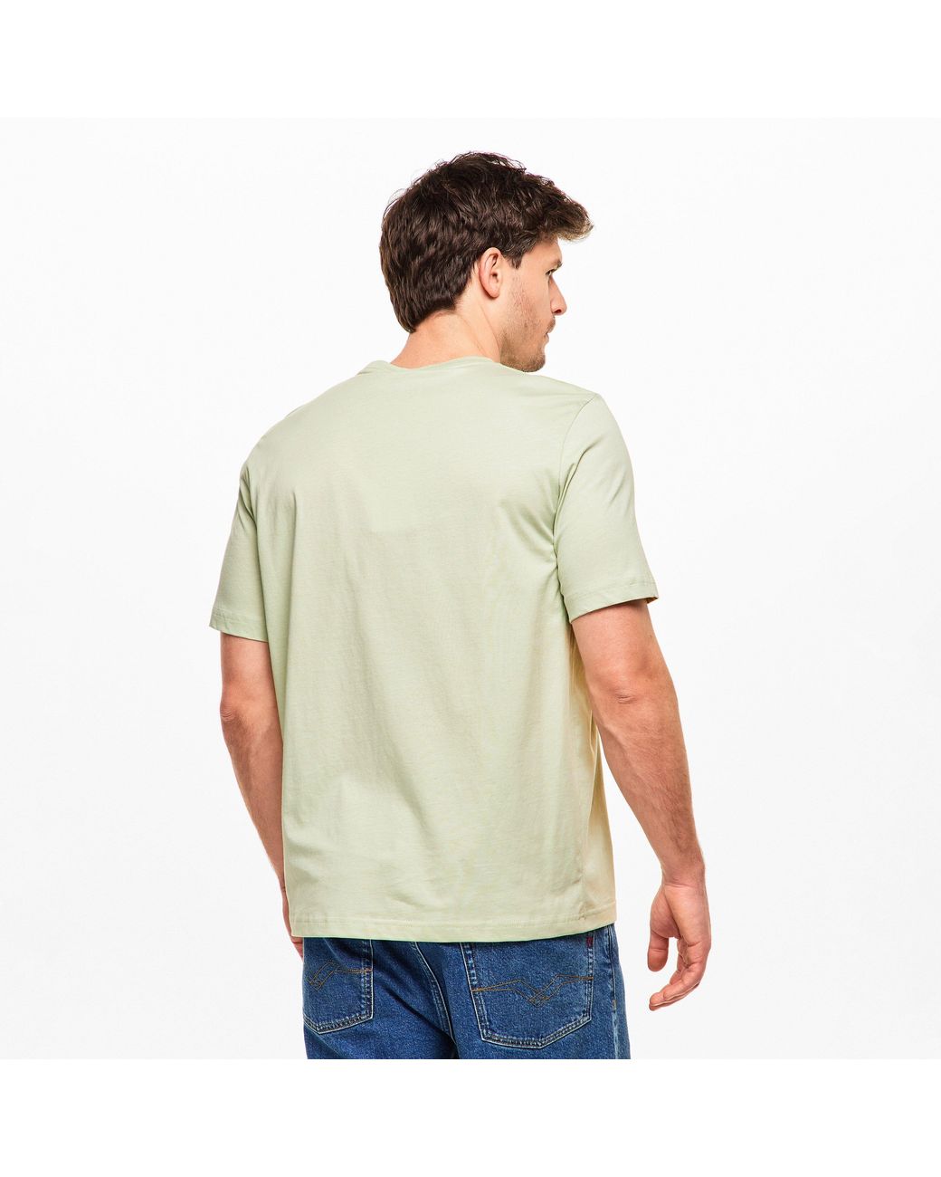 Paul Smith Green Regular Fit Zebra Crew-Neck T-Shirt for men